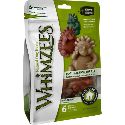 Whimzees Egel L - Kauwsnacks - Hond - 7,6cm - 6st