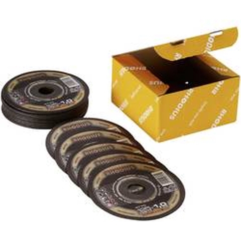 Rhodius XT70 PACK 211081 Doorslijpschijf recht 125 mm 50 stuk(s) RVS, Staal