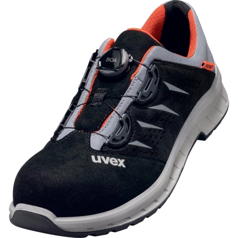uvex 6908 6908244 Lage veiligheidsschoenen S1P Schoenmaat (EU): 44 Zwart/rood 1 paar