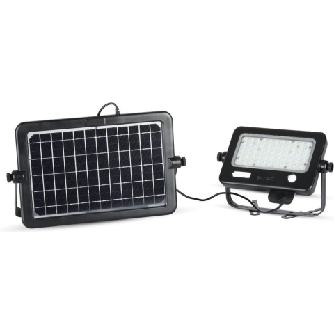 V-TAC 8674 VT-788-10 Tuinschijnwerper op zonne-energie LED 10.00 W Zwart