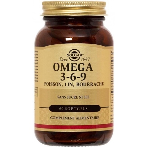 Solgar Omega 3-6-9 Softgels