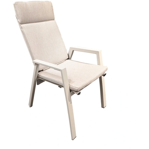 Paxon Tuinstoel Verstelbaar Silver Grey - Trestino