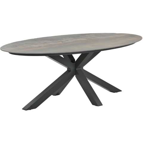 Scotland Tuintafel Rome Bronze 230x115 cm - Garden impressions