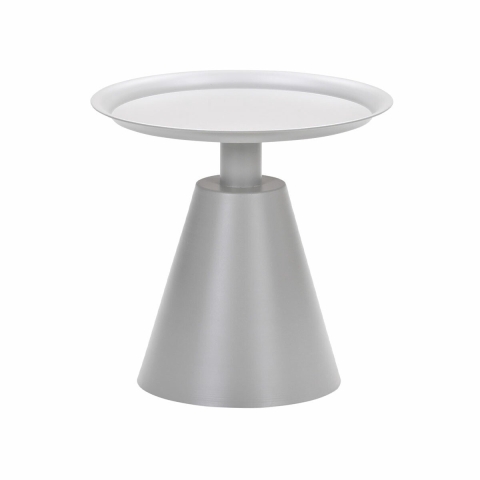 Zavala Bijzettafel Taupe dia. 50xH48 cm - Garden impressions