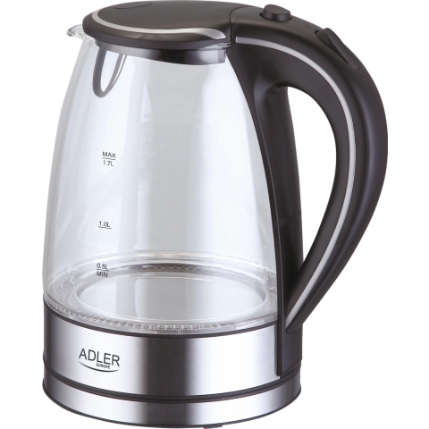 Adler AD 1225 Waterkoker 1.7 Ltr. met Led verlichting