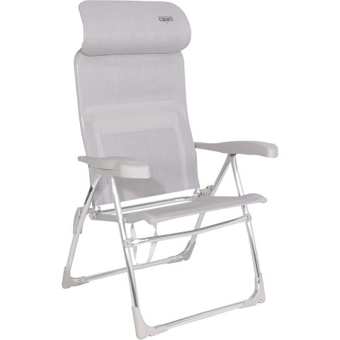 Crespo - Strandstoel - AL/206 - Compact - Licht grijs