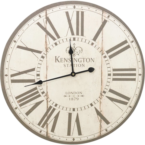 vidaXL - Wandklok - vintage - stijl - 60 - cm - Londen