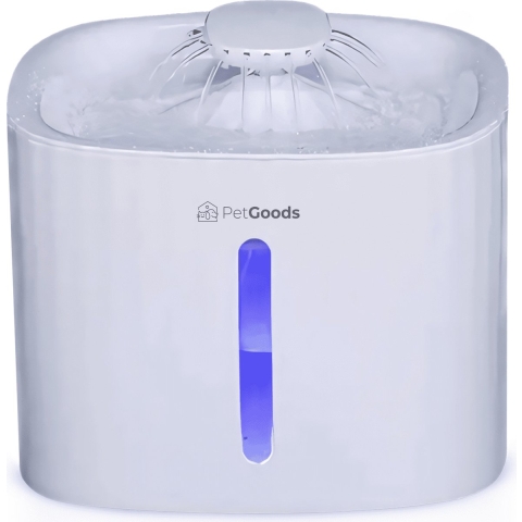 PetGoods Drinkfontein Honden&Katten 3 Liter Fluisterstil drinkfontein Kat - Incl. Filter&Pomp