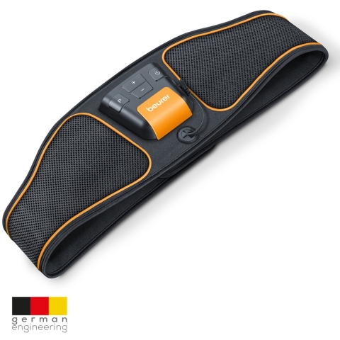 Beurer EM 37 Buikspiertrainer Elektrisch - EMS - Elektrische spierstimulator - AB trainer - 4 Elektroden - Geen gel nodig - 5 Programma's - Instelbare