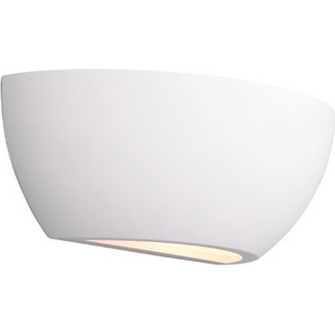 TRIO ROMA Wandlamp Wit excl. 1x E14 4,9 W - Verlichting omhoog en omlaag - Wandmontage
