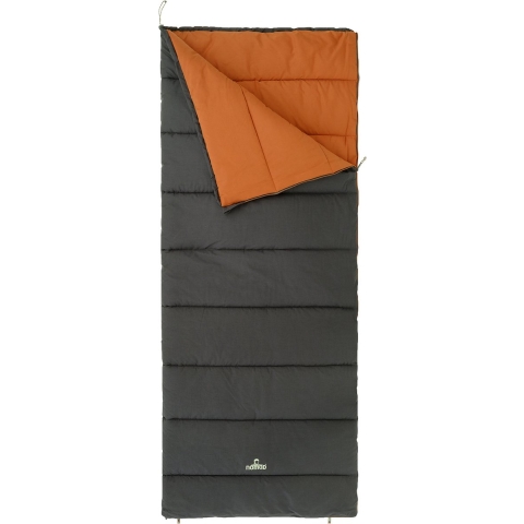 NOMAD® Condor Reversible Slaapzak | 205 x 80 | Grijs | Dekenmodel | Aanritsbaar | 2-Wegs rits | Incl Hoes