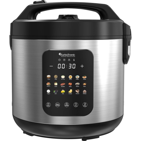 TurboTronic DMC18 Multicooker 18-in-1 RVS de alles-in-één kookoplossing voor het hele gezin!,,,,,