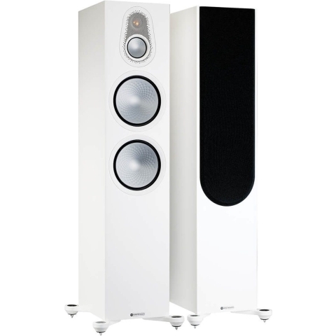 Monitor Audio Silver 300 7G zijdeglans vloerstaande speaker wit