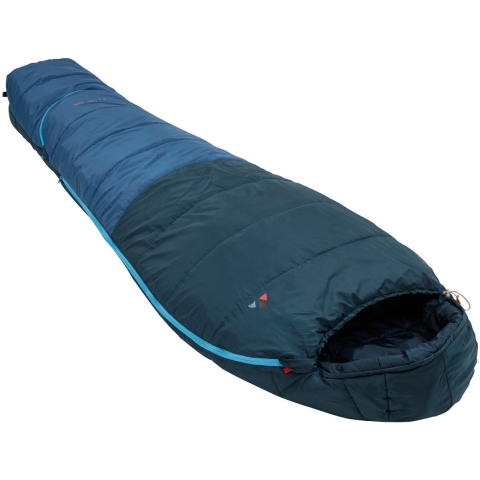 Vaude Kobel Adjust 500 Ii Slaapzak Blauw Regular / Left Zipper