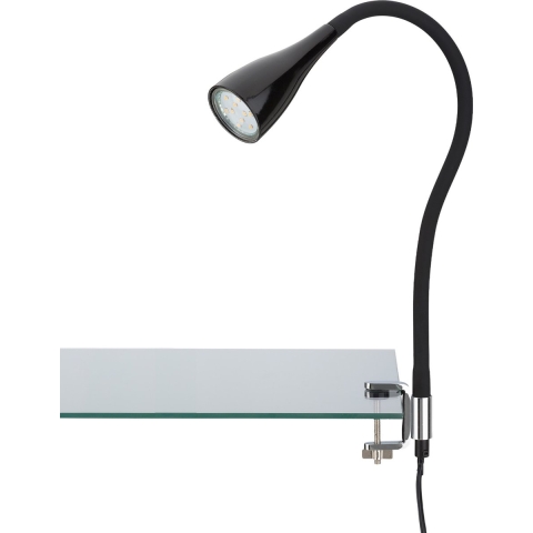 Briloner - Elasti - klemlamp - kinderkamerlamp - leeslamp - incl. kabel met AAN/UIT schakelaar - flexibele arm - warm wit 3000K - 3W