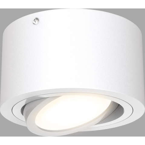 Briloner Leuchten TUBE Plafondspot - LED - Kantelbaar - 5W -Ø 9cm - Wit