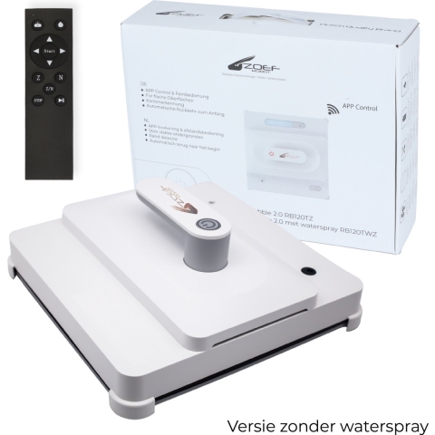 Zoef Robot Robot Ramenwasser Bobbie 2.0 - Ruitenreiniger - Raamwisser - Raamwissers - Ramen wassen - Ramen Reiniger,,,,,,,,,