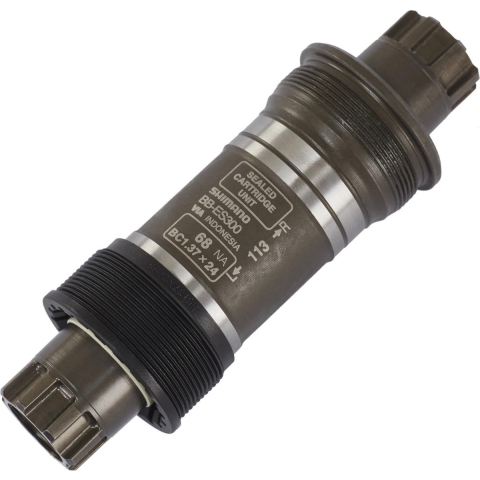 Shimano Trapas Bb-es300 Staal 68 - 126 Octalink Bsa Zwart