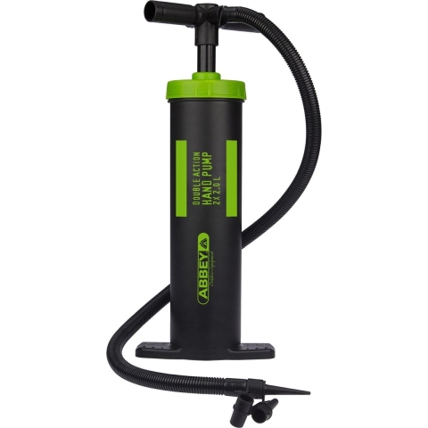 Abbey Camp Handpomp Double Action - 2x 2.0 L Zwart/Groen