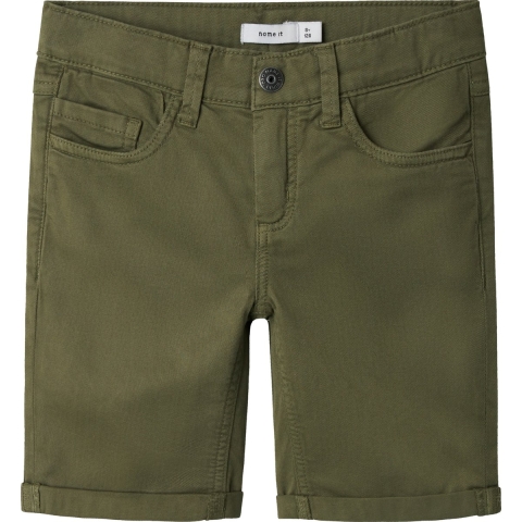 Name It Shorts - Noos - NkmSilas Isak - Deep Lichen Green - Name It - 4 jaar (104) - Shorts