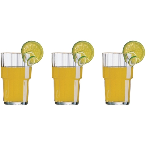 Arcoroc Drinkglazen - 24x stuks - stapelbaar - glas - 320 ml -