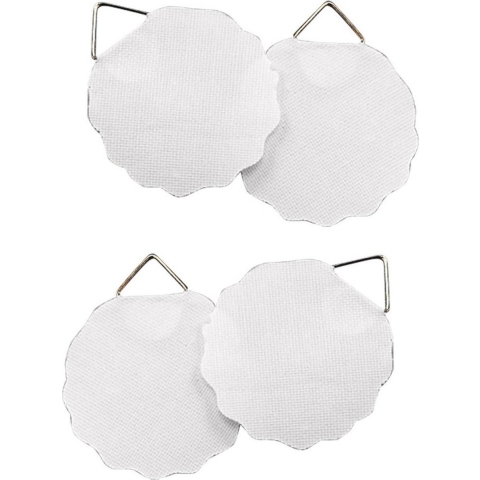 Zelfklevende ophanghaakjes - 50x stuks - voor schildersdoek/tekening - 3 cm -