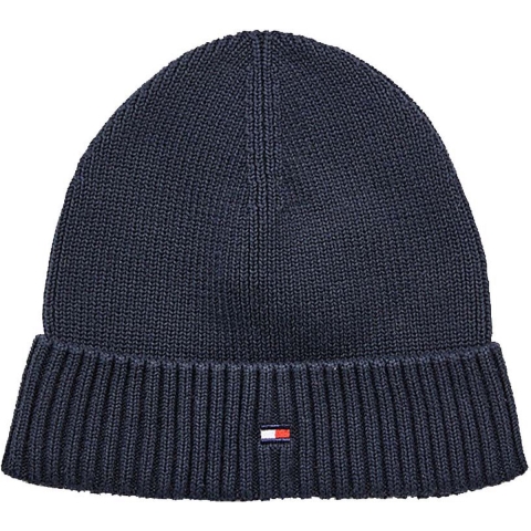 Tommy Hilfiger Muts - Gebreid - Small Vlag - Navy - Tommy Hilfiger - 8-16 jaar - Muts