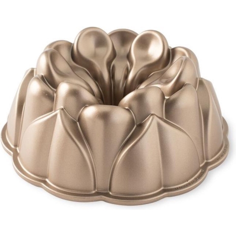 Nordic Ware Tulband / Bakvorm - Magnolia Bundt Pan - Gietaluminium - ø 25 cm / 2.4 liter