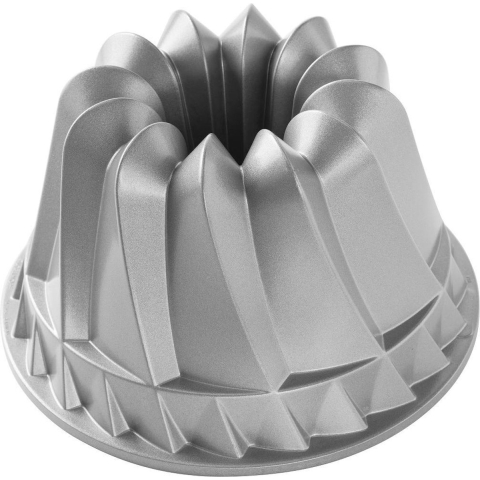 Nordic Ware Tulband / Bakvorm - Kugelhopf Bundt Zilver - Gietaluminium - ø 23 cm / 2.4 liter