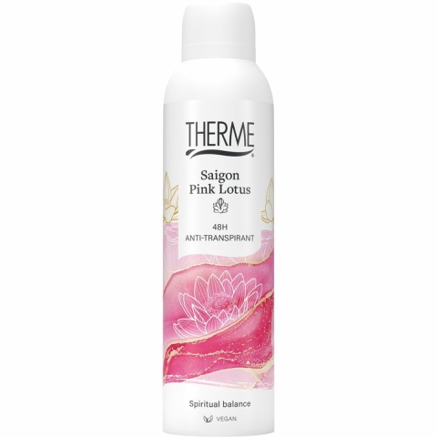3x Therme Anti-Transpirant Saigon Pink Lotus 150 ml