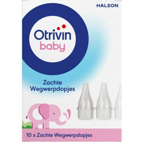 2x Otrivin Baby Aspirator Wegwerpdopjes 10 stuks