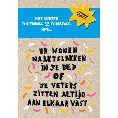 Het grote dilemma op dinsdag spel (Kaartspellen)