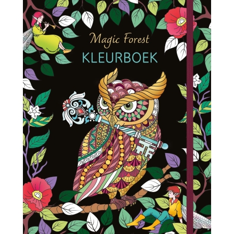 Magic Forest Kleurboek (Hardback)