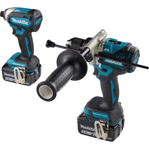 Makita DLX2418TJ Accu Combiset 2-delig (DHP486 + DTD153) 18V 5.0Ah in Mbox