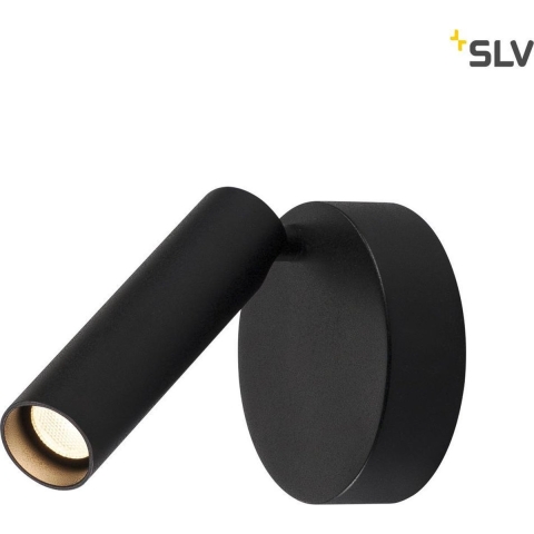 SLV KARPO 30 152330 LED-wandlamp LED vast ingebouwd 9.5 W Zwart