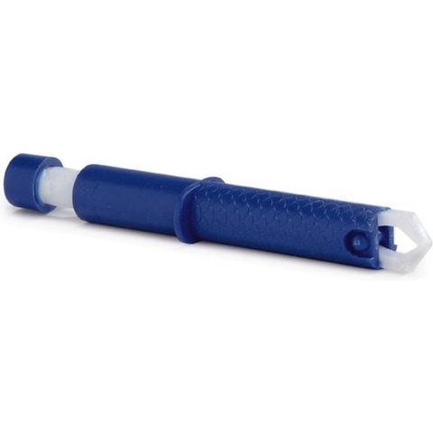 Plastic tekenpincet met drukklip. 10 cm