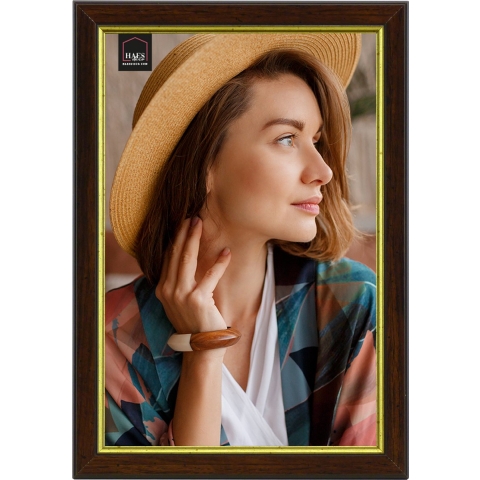 Haes Deco Houten fotolijst Bradford bruin voor 1 foto formaat 20x30 - SP15030