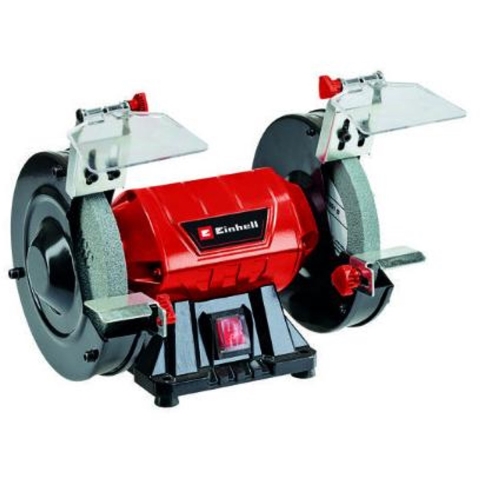 Einhell Elektrische Werkbankslijpmachine TC-BG 150 - 150 W - 2.980 t/min -Ø150x32x16 mm - Incl. 2x Slijpsteen (1x K36, 1x K60)