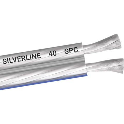 Oehlbach: SP-40 Silverline Luidsprekerkabel (2 x 4,0 mm) - 4 meter