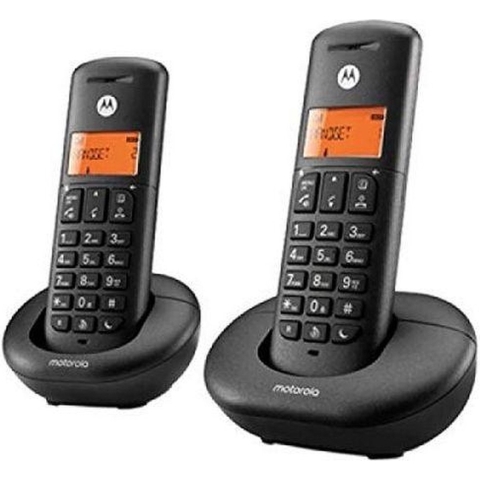Draadloze telefoon Motorola F52000K50O2AES03 (2 Pcs) Zwart