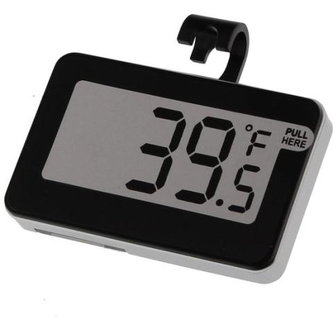 Scanpart digitale thermometer - Voor koelkast vriezer - diepvries - Koelkastthermometer - Simpel - Meetbereik temperatuur -20°C tot +50°C - Inclusief batterij