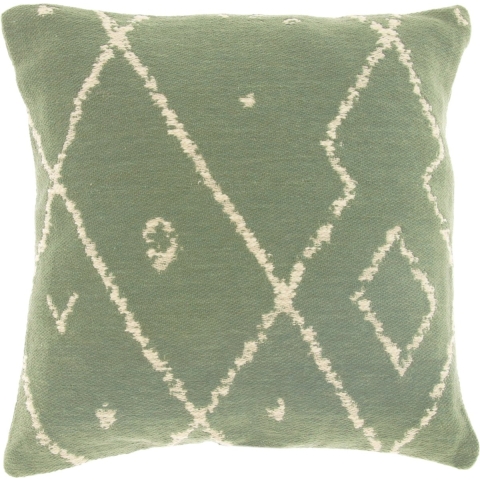 Kussen Tobi 45x45 cm tea green - Unique living