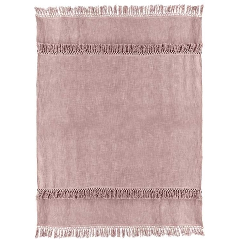 Plaid Saba 130x180cm old pink - Unique living