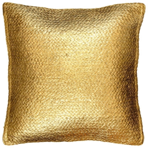 Kussen Metallic 45x45 cm gold - Unique living
