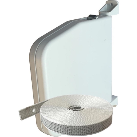 Bandopwinder band wit 5mx14mm - Deltafix