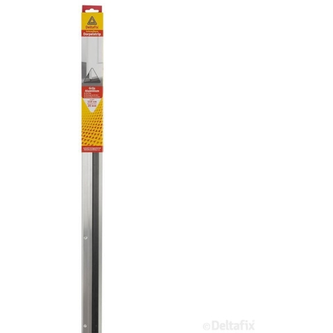 Dorpelstrip flap schroef alu 1,1m - Deltafix
