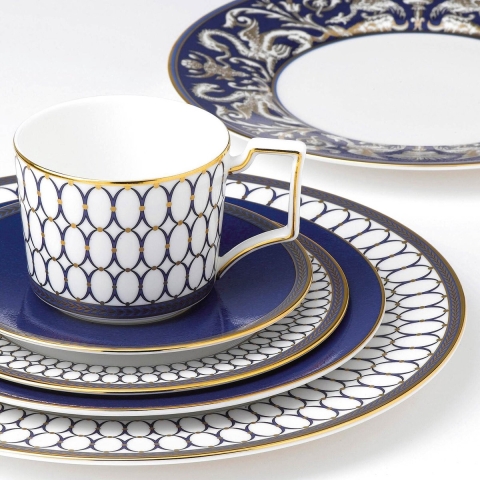 WEDGWOOD - Renaissance Gold - Espressokop&schotel 0,07l
