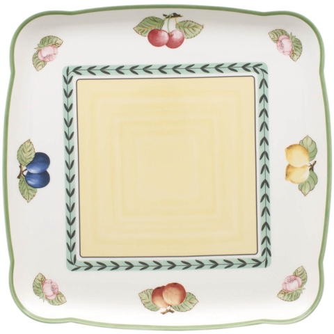 VILLEROY & BOCH - French Garden Charm&Breakfast - Plat 4kant Bord 30x30cm