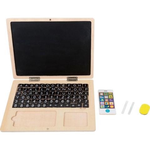 Small Foot Houten laptop met magneetbord