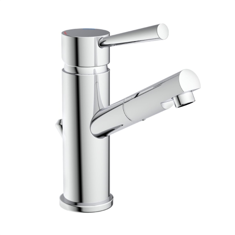 Schutte CORNWALL ééngreepsmengkraan wastafel | chroom
 - 79110 79110